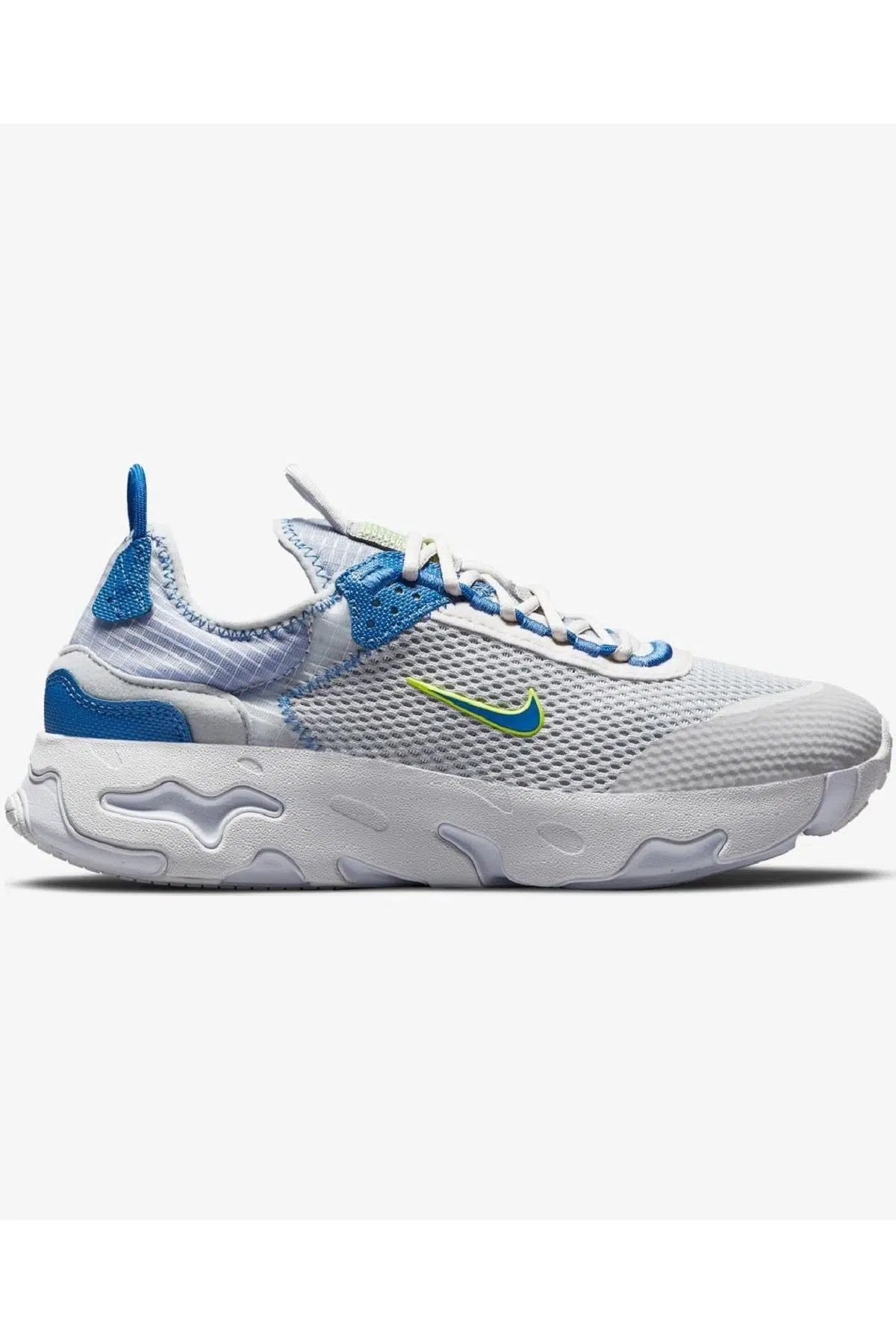 Nike React Live GS Unisex Sneaker Günlük Gri Mavi Spor Ayakkabı
