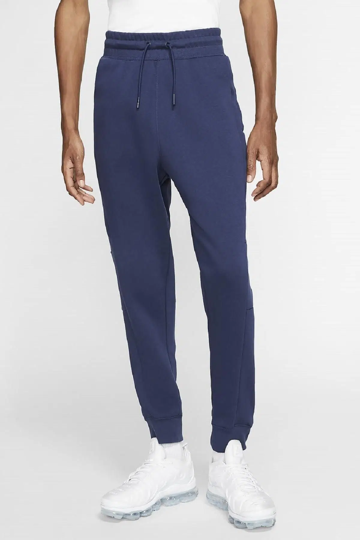 Nike Air Men's Sportswear Fleece Jogger Trousers Eşofman Altı Şardonlu Polarlı Lacivert
