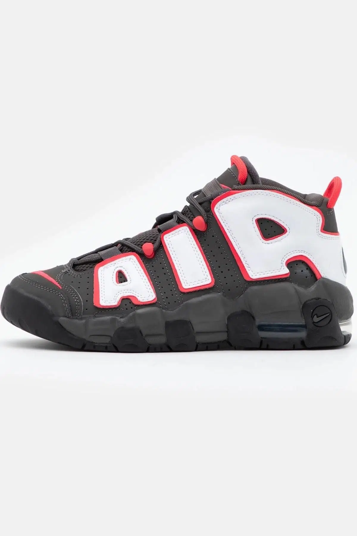 Nike Air More Uptempo G. S. Leather Sneaker Smoky Hakiki Deri Bilekli Ayakkabı