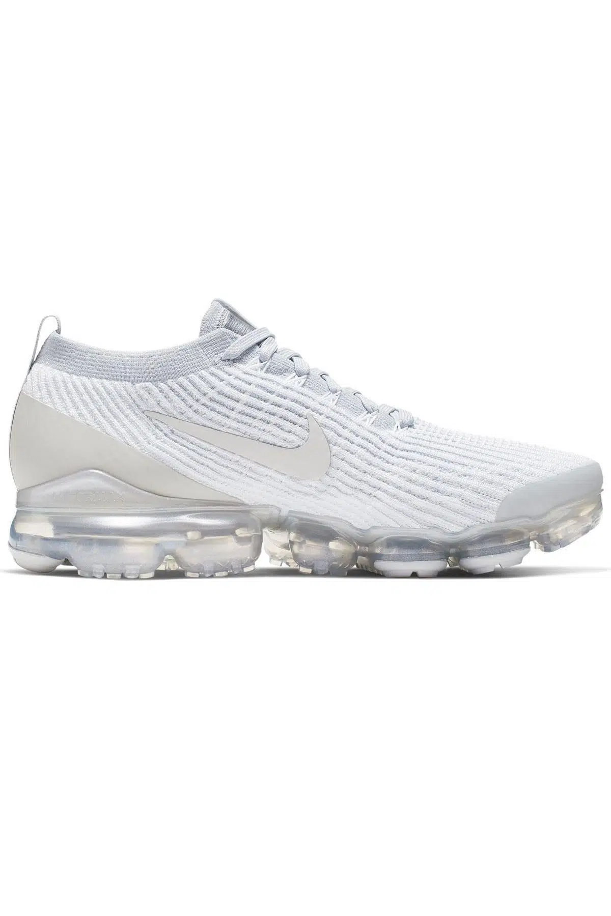 Nike Air VaporMax Flyknit 3 Sneaker Gray Erkek Günlük Spor Ayakkabı Gri