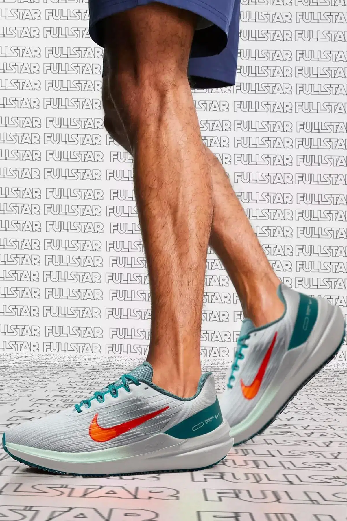 Nike Air Winflo 9 Walk Running Shoes Green Erkek Yürüyüş Koşu Ayakkabısı 