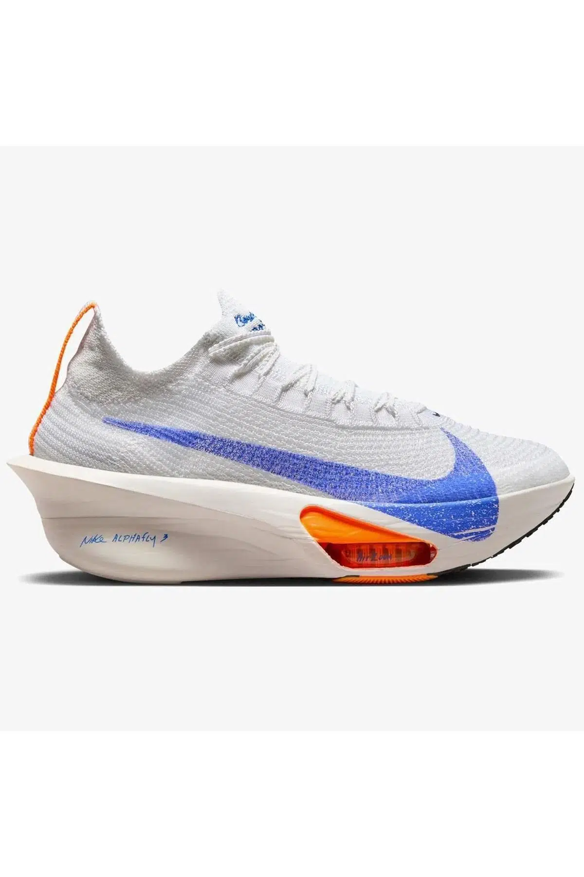 Nike Air Zoom Alphafly BluePrint Next % 3 FP Running Shoes Erkek Koşu Antrenman Ayakkabısı Beyaz Mavi