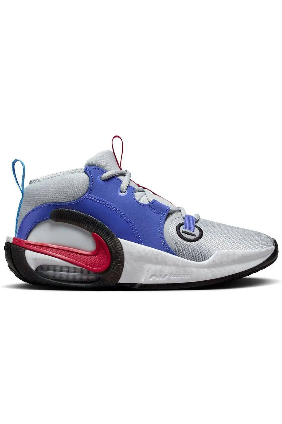 Nike Air Zoom Crossover 2 Leather Unisex Basketball Shoes Hakiki Deri Basketbol Ayakkabısı Gri