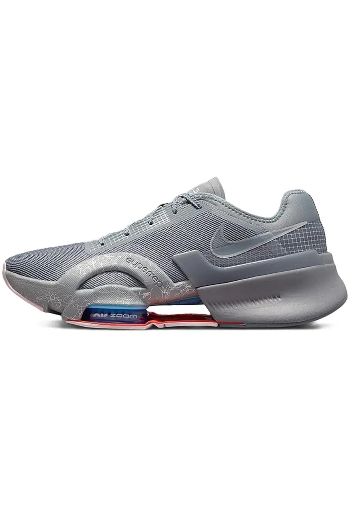 Nike Air Zoom Superrep 3 Training Shoes Grey Unisex Antrenman Ayakkabısı Gri