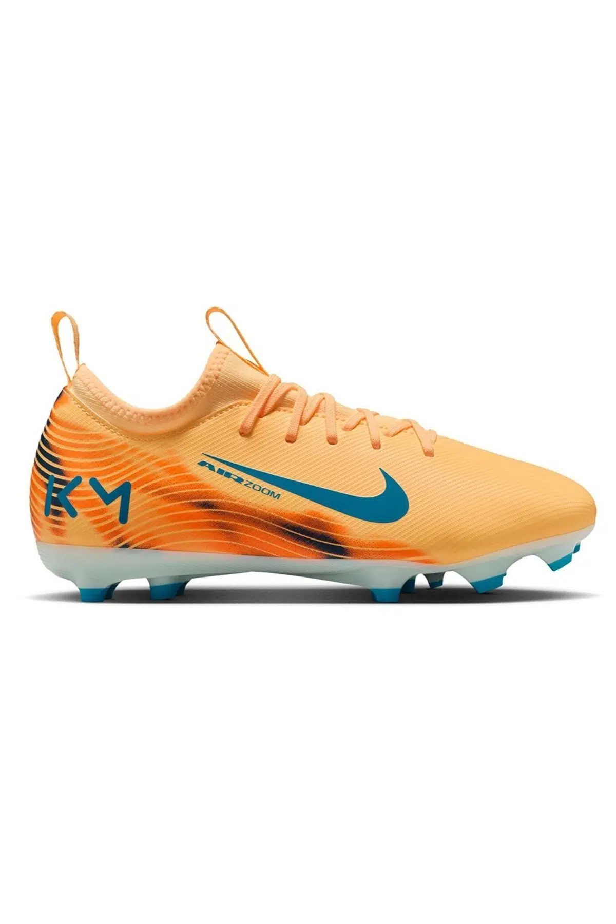 Nike Air Zoom Vapor 16 Academy Kylian Mbappe FG/MG Çocuk Çoklu Saha Kramponu Turuncu