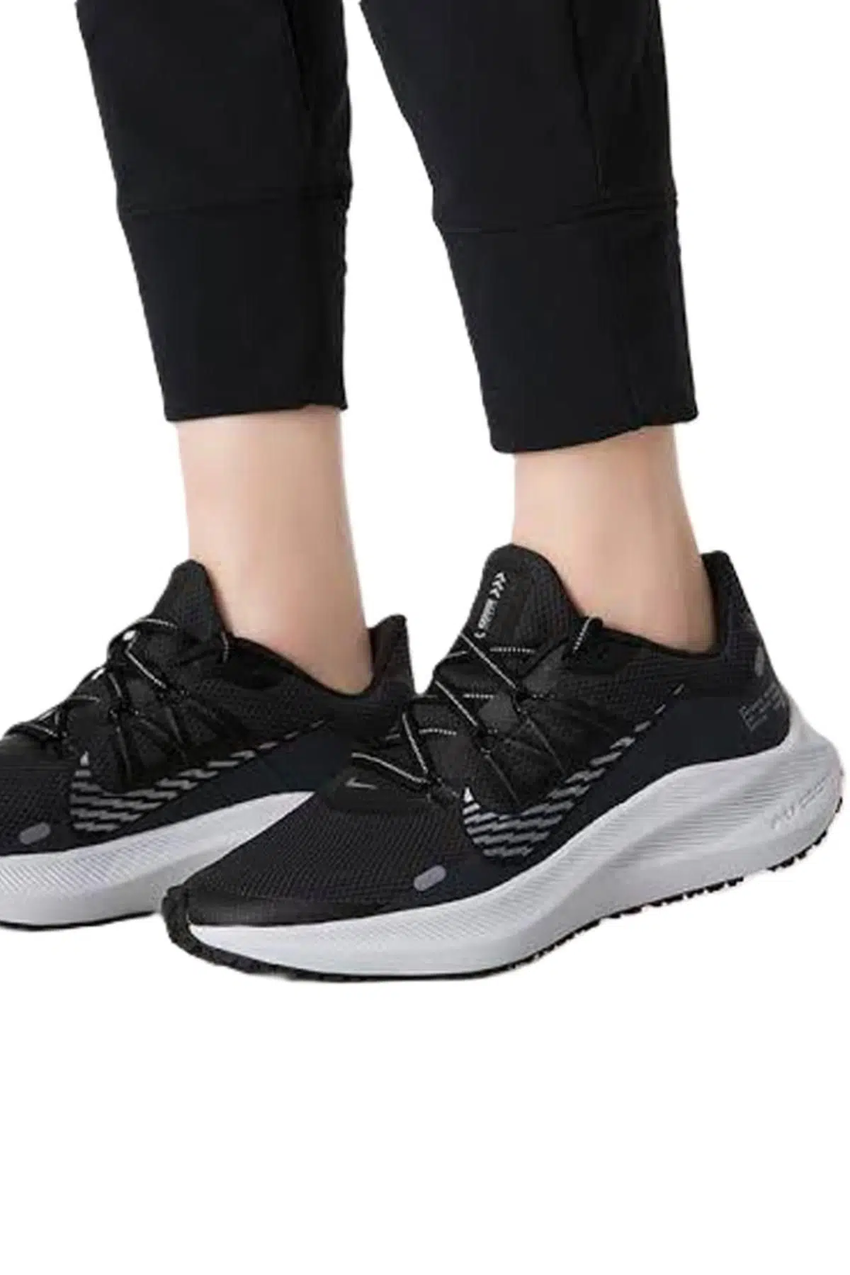 Nike Air Zoom Winflo 7 Shield WaterRepellent Suitici Yürüyüş Koşu Ayakkabısı Siyah