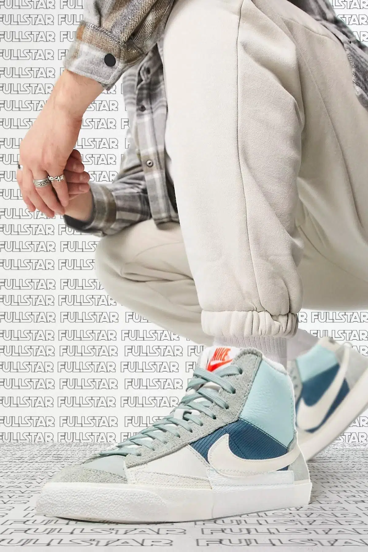 Nike Blazer Mid Pro Club Leather Sneaker Hakiki Deri Tekstil Bilekli Spor Ayakkabı