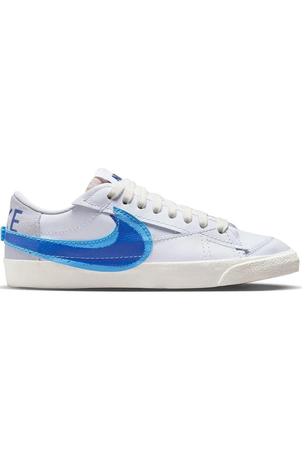 Nike Blazer Low '77 Jumbo Se Leather Hakiki Deri Günlük Sneaker Ayakkabı Beyaz