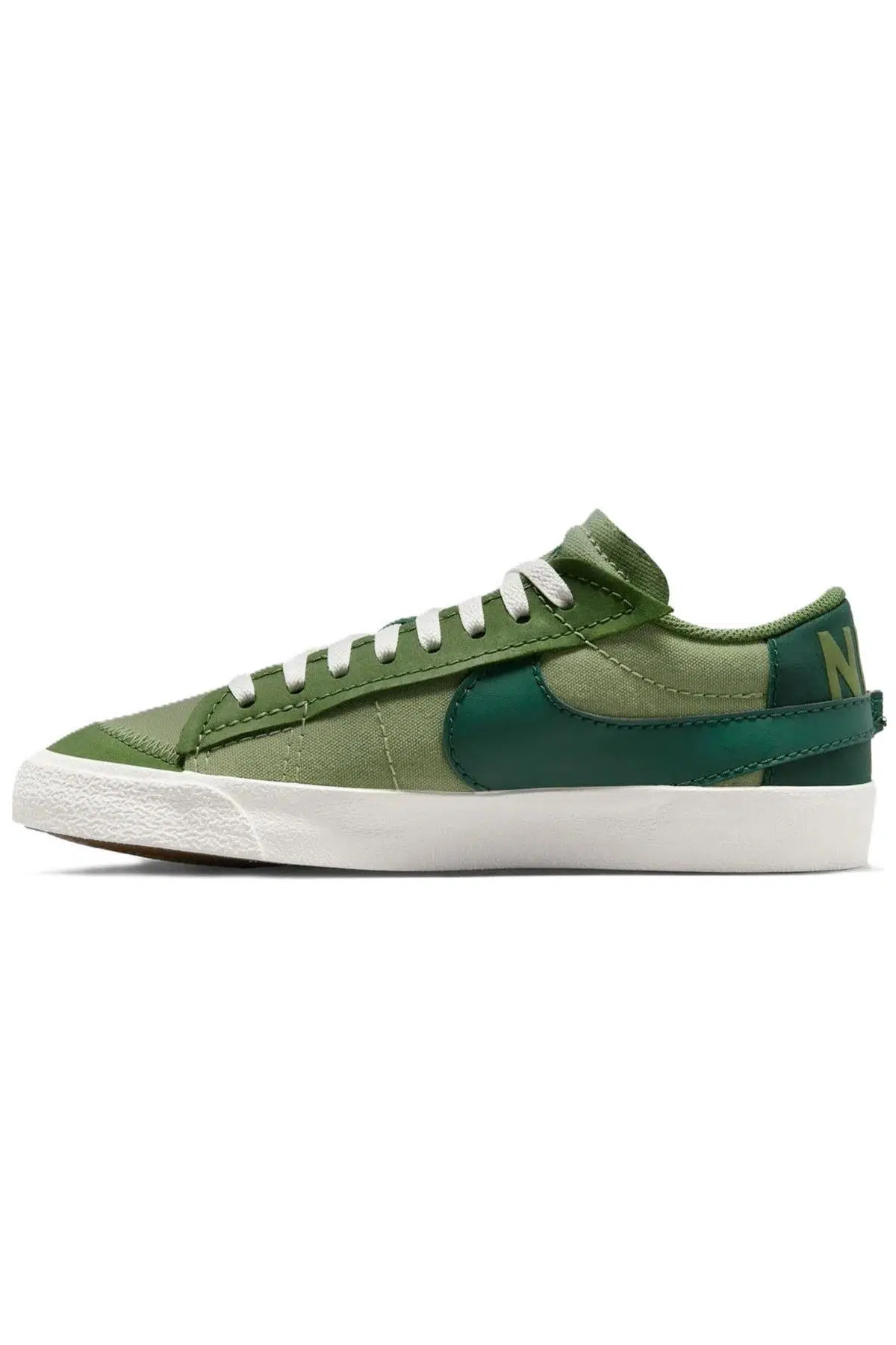 Nike Blazer Low 77 Jumbo Leather Hakiki Deri Günlük Spor Ayakkabı Yeşil