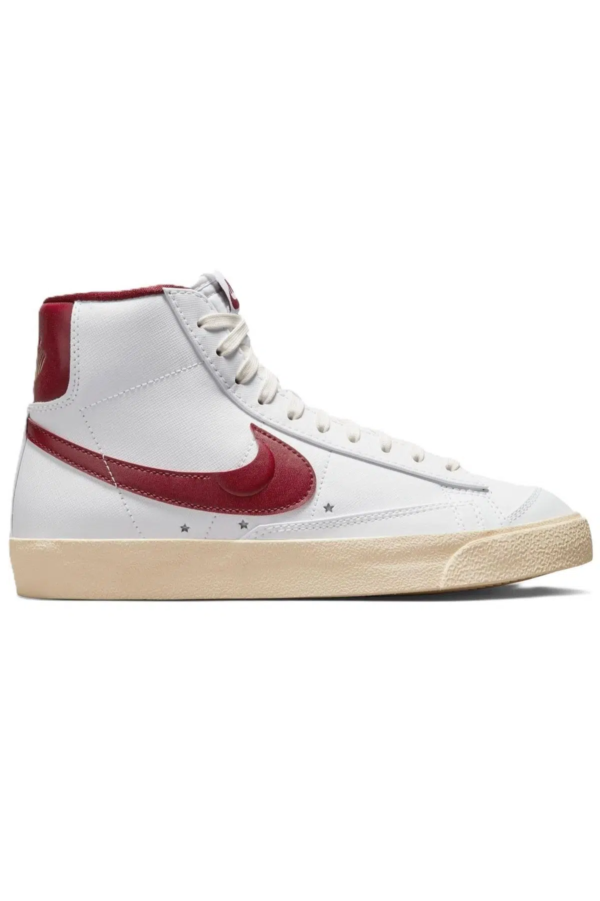 Nike Blazer Mıd 77 Special Edition Leather Womens Sneaker Hakiki Deri Kadın Günlük Spor Ayakkabı Beyaz