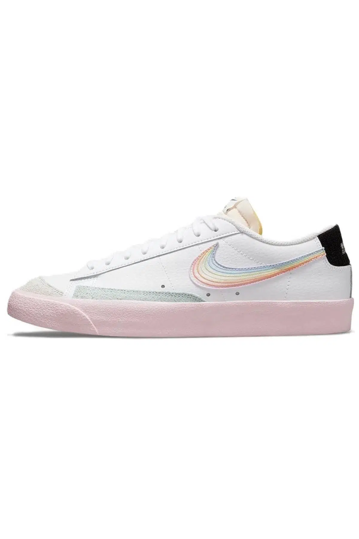 Nike Blazer Mid 77 VNTG Mens Leather Sneaker White Hakiki Deri Erkek Günlük Spor Ayakkabı Beyaz