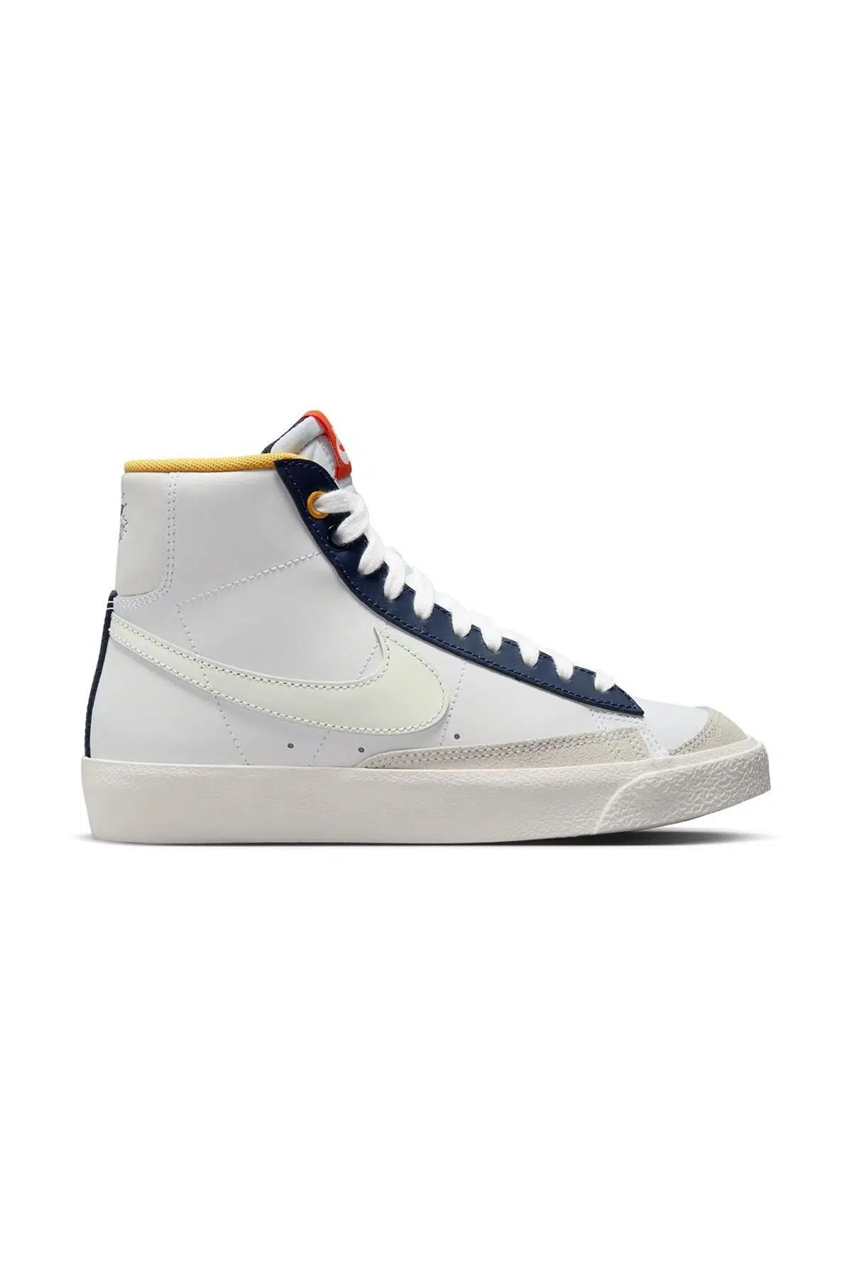 Nike Blazer Mid 77 G S Leather Sneaker Bilekli Krem Spor Ayakkabı