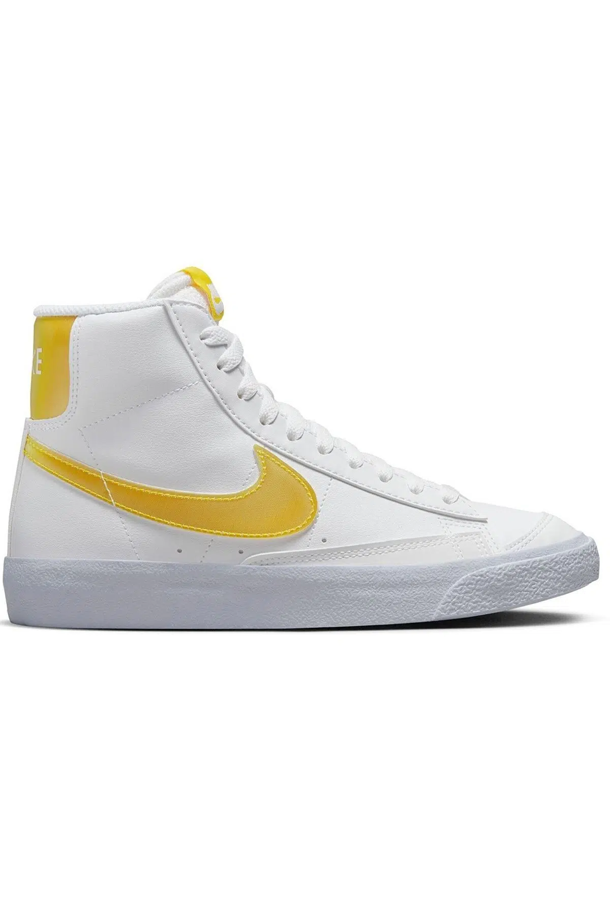 Nike Blazer Mıd NN GS KWE Unisex Sneaker White Unisex Bilekli Günlük Spor Ayakkabı Beyaz