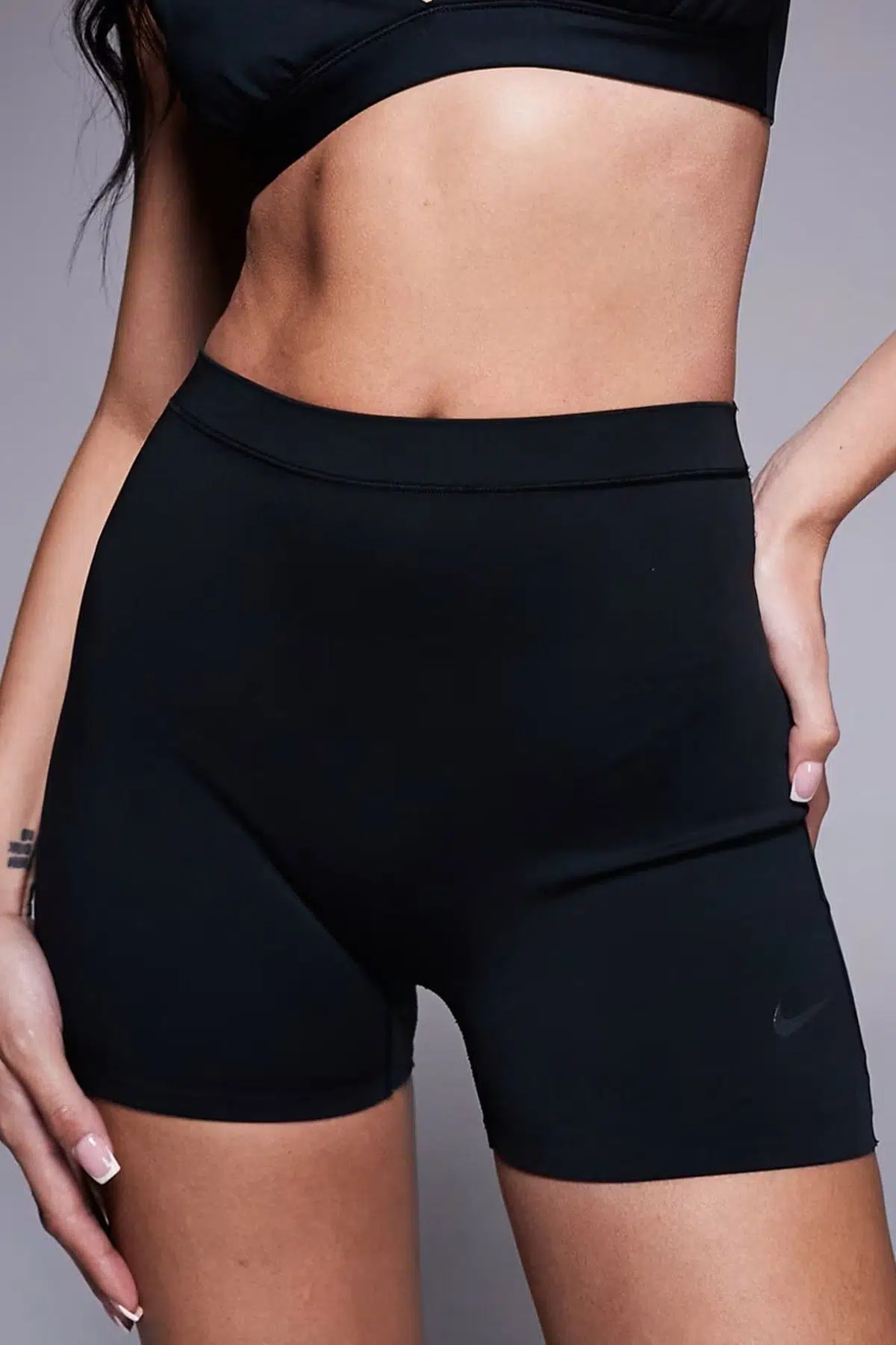 Nike Boyshorts Womens Tight Short Kadın Antreman Tayt Şort Siyah