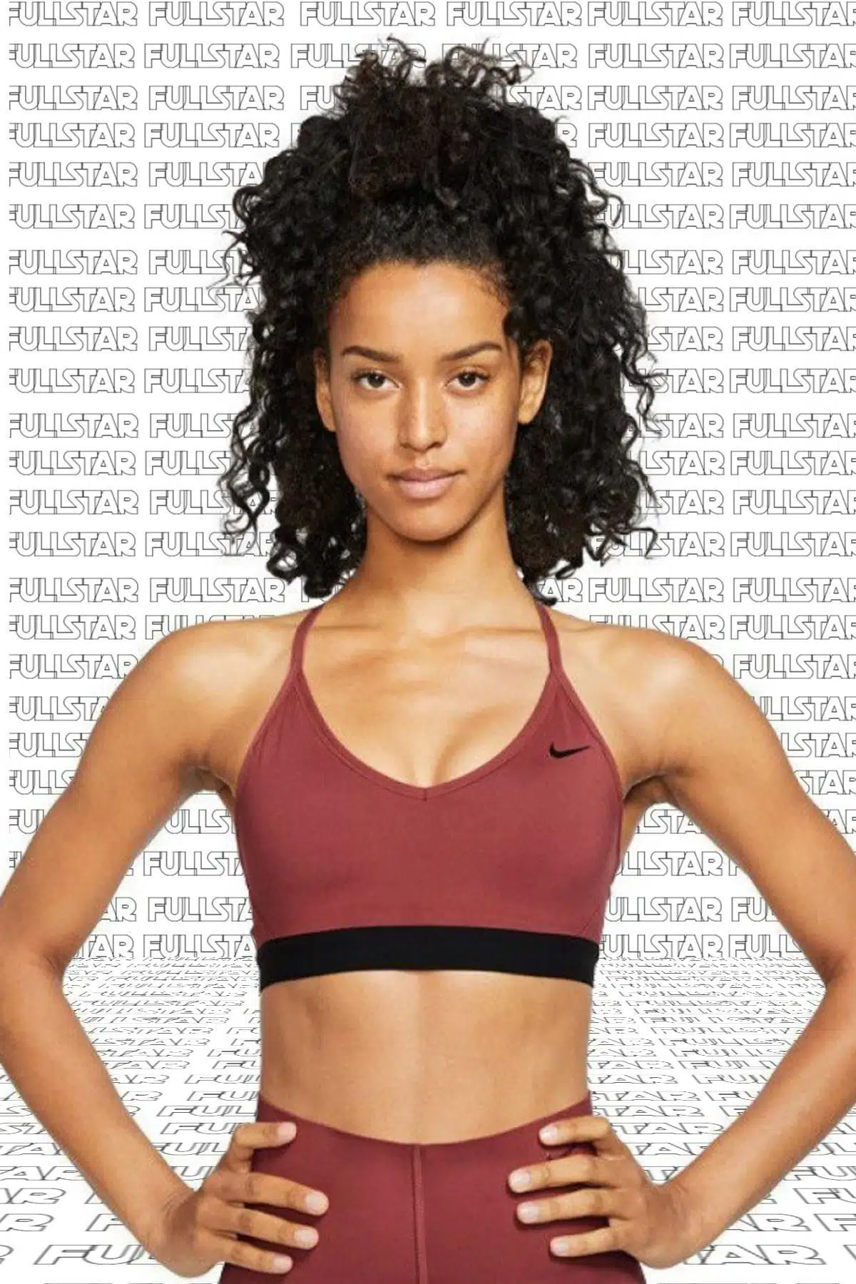 Nike Bra indy Light Support Sports Brown Büstiyer Sporcu Sütyeni Kahve