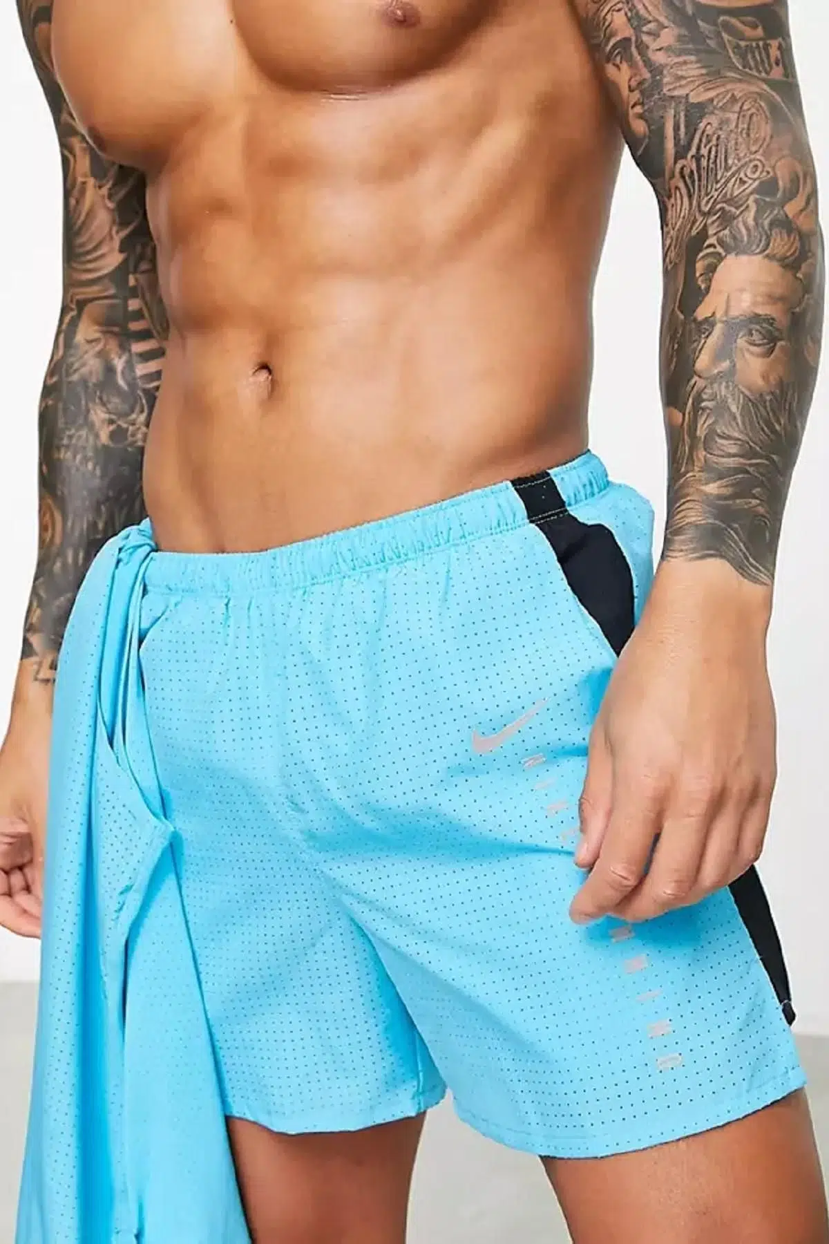 Nike Challenger Run Division Men's Brief-Lined 5 Running Shorts Reflective DQ 