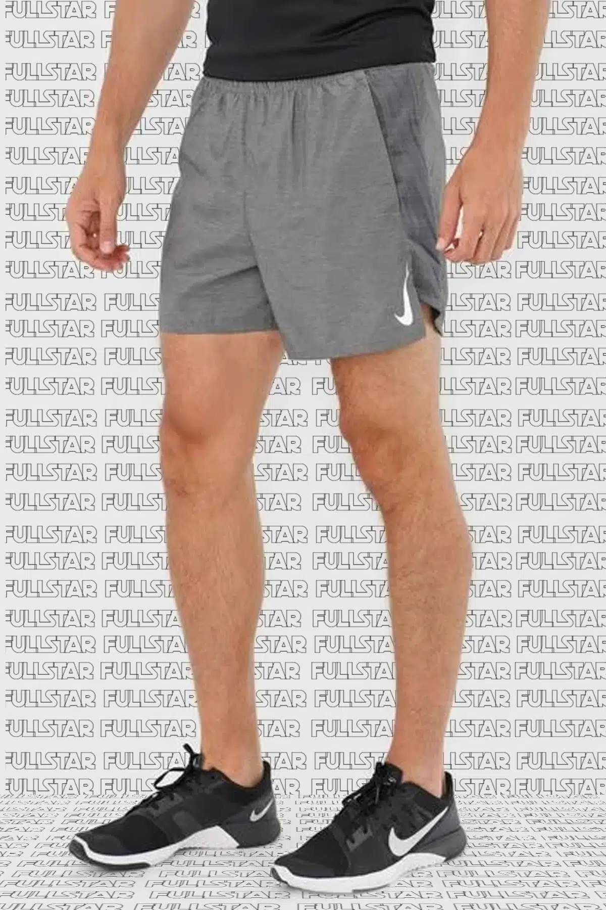 Nike Challenger Running 5 inch Short Slip Astarlı Erkek Koşu Şortu Gri