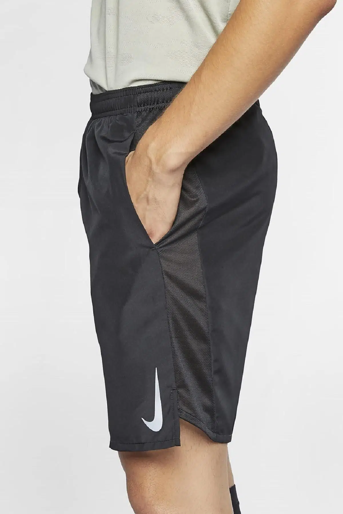 Nike Challenger Running Short Slip Astarlı Siyah Erkek Koşu Şortu 