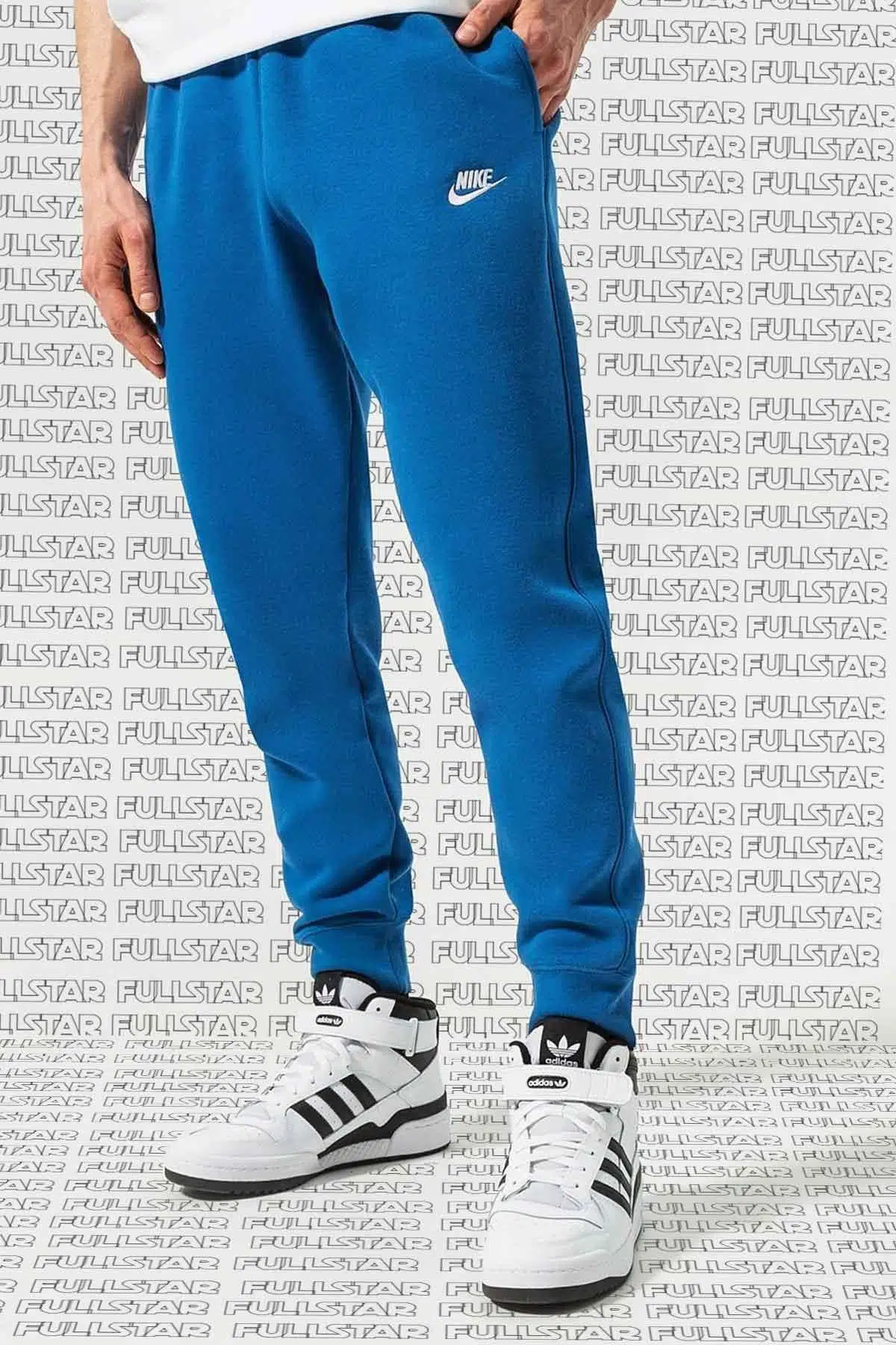 Nike Club Fleece Sweat Pant Şardonlu Pamuklu Eşofman Altı Mavi