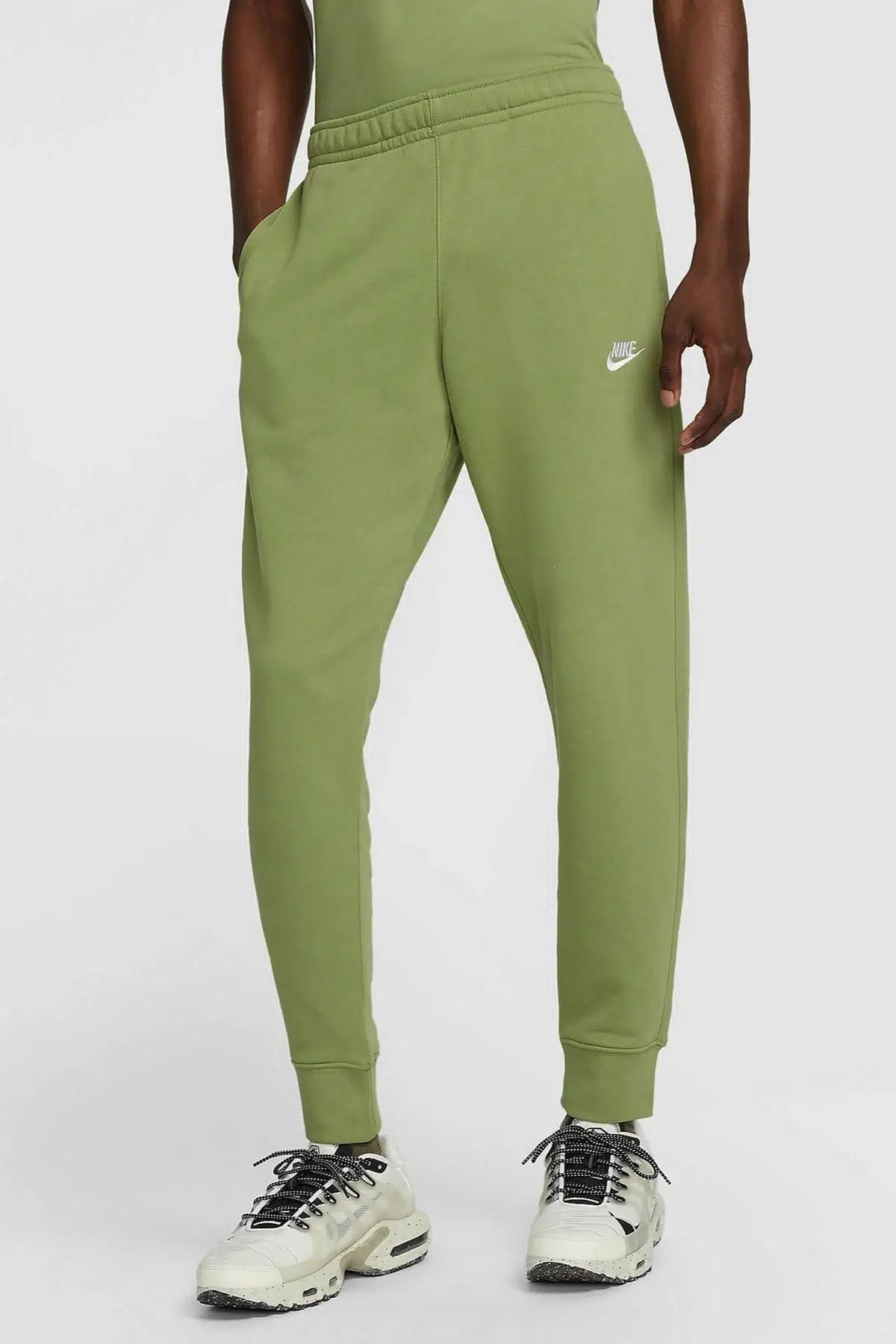 Nike Club Fleece Sweat Pant Şardonlu Pamuklu Eşofman Altı Yeşil