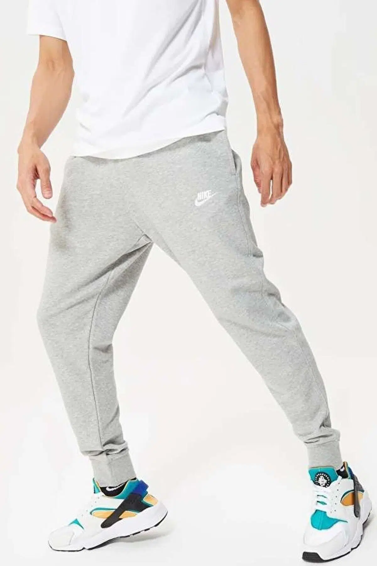 Nike Club French Terry Fleece Jogger Fit Pant Erkek Pamuklu Eşofman Altı Gri