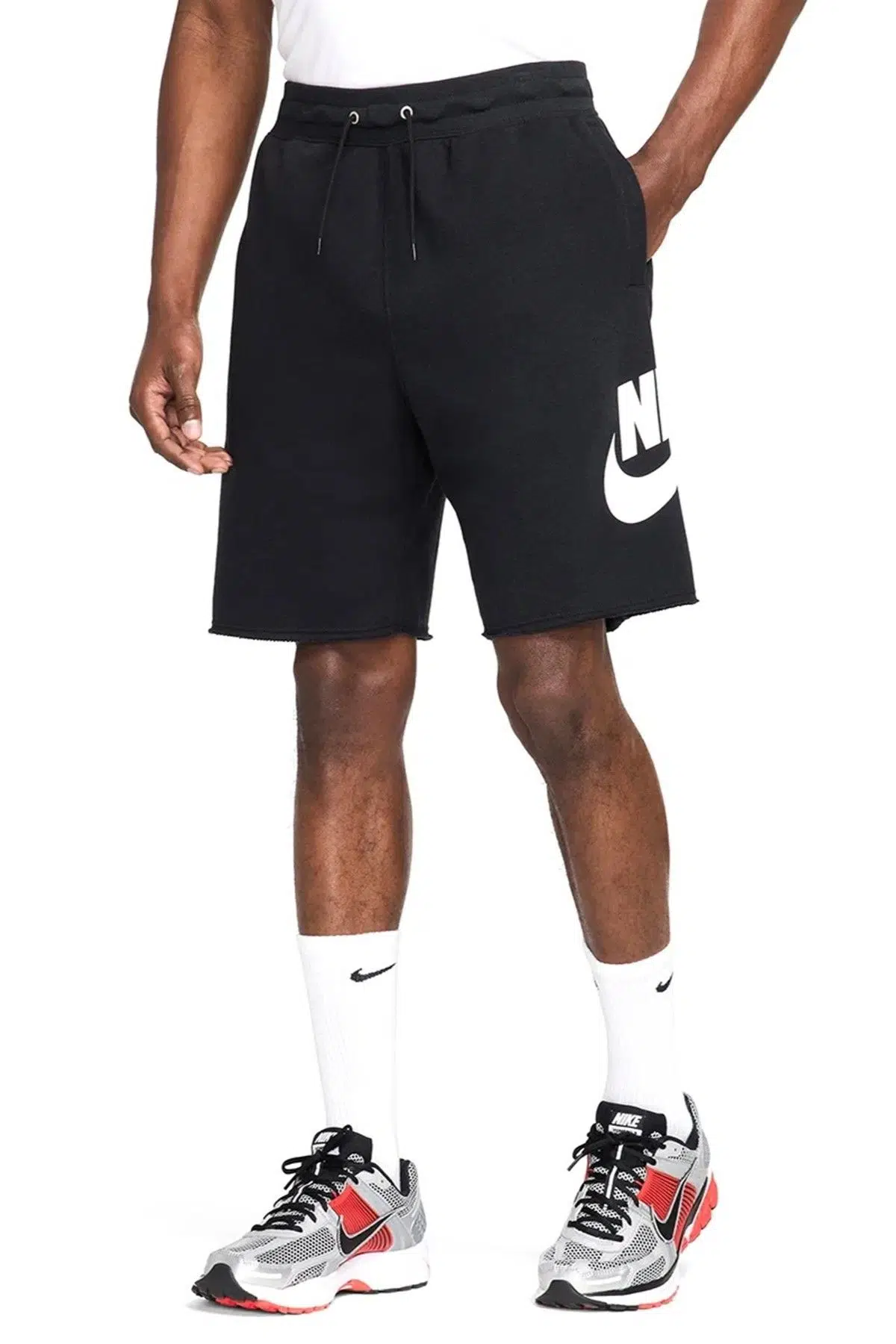Nike Club French Terry Alumni Mens Short Erkek Pamuklu Şort Siyah