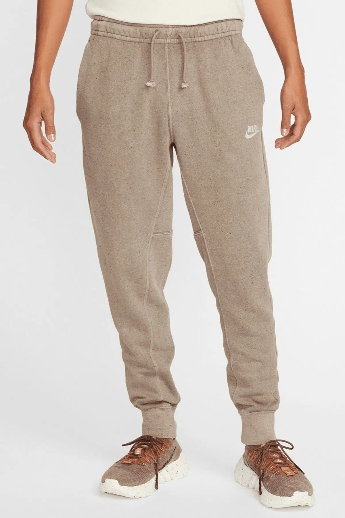 Nike Club+Revival Mens Pant Lastik Paçalı Erkek Günlük Eşofman Alt Kahverengi