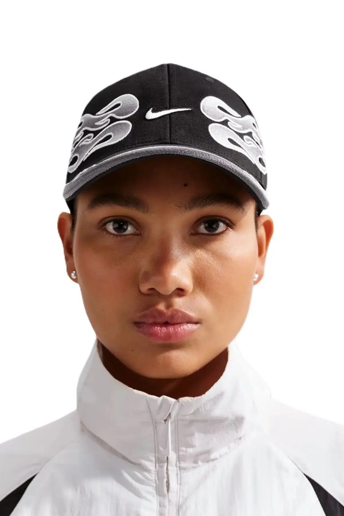 Nike Club Structured OG Flame Cap Black Unisex Şapka Siyah IH9258-010
