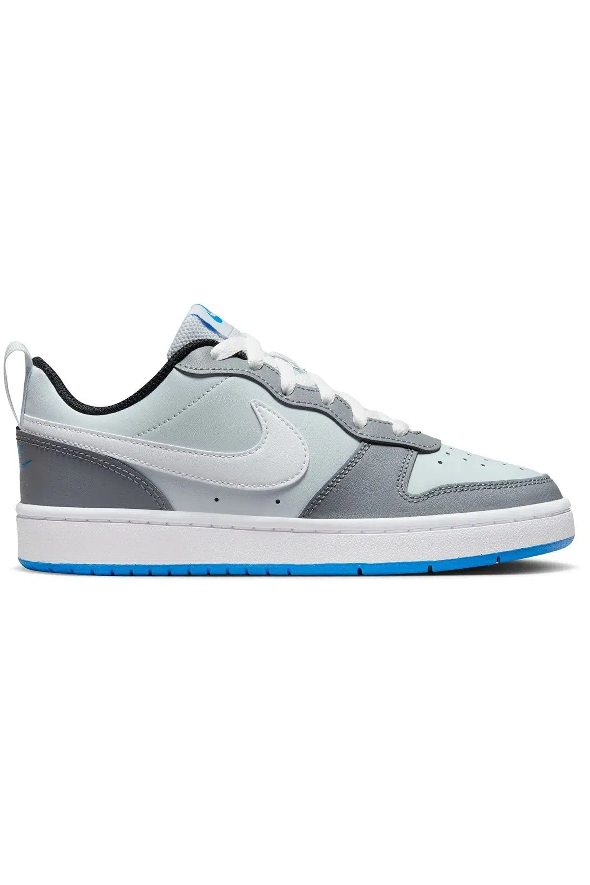 Nike Court Borough Low 2 Leather Unisex Sneaker Hakiki Deri Unisex Günlük Spor Ayakkabı Mavi