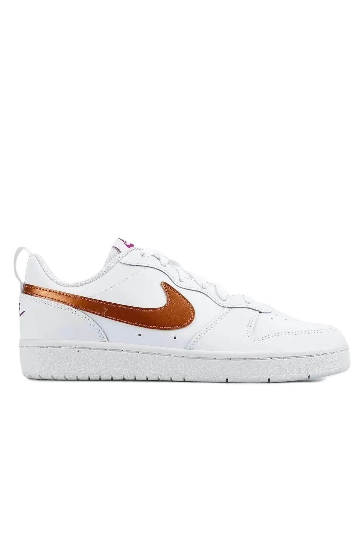 Nike Court Borough Low 2 SE Unisex Leather Gerçek Deri Beyaz Sneaker