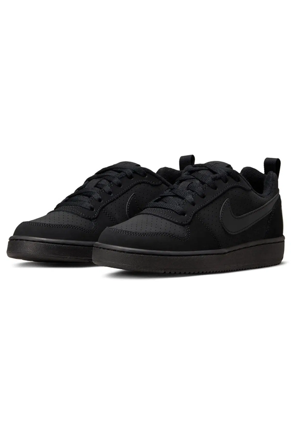 Nike Court Borough Low Sneaker Black Unsiex Günlük Spor Ayakkabı Siyah