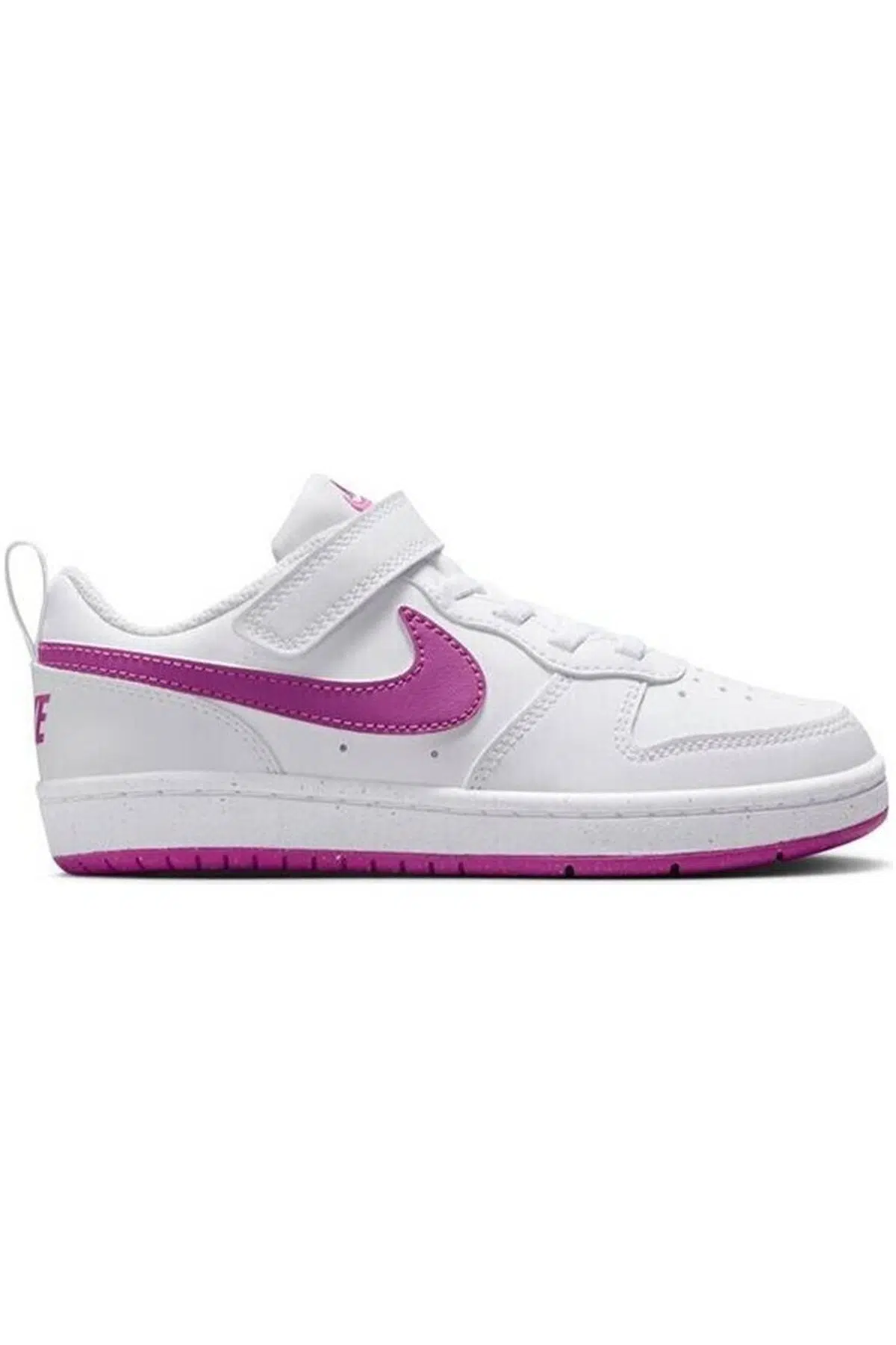 Nike Court Borough Low PS Recraft Beyaz-Mor Günlük Spor Ayakkabı