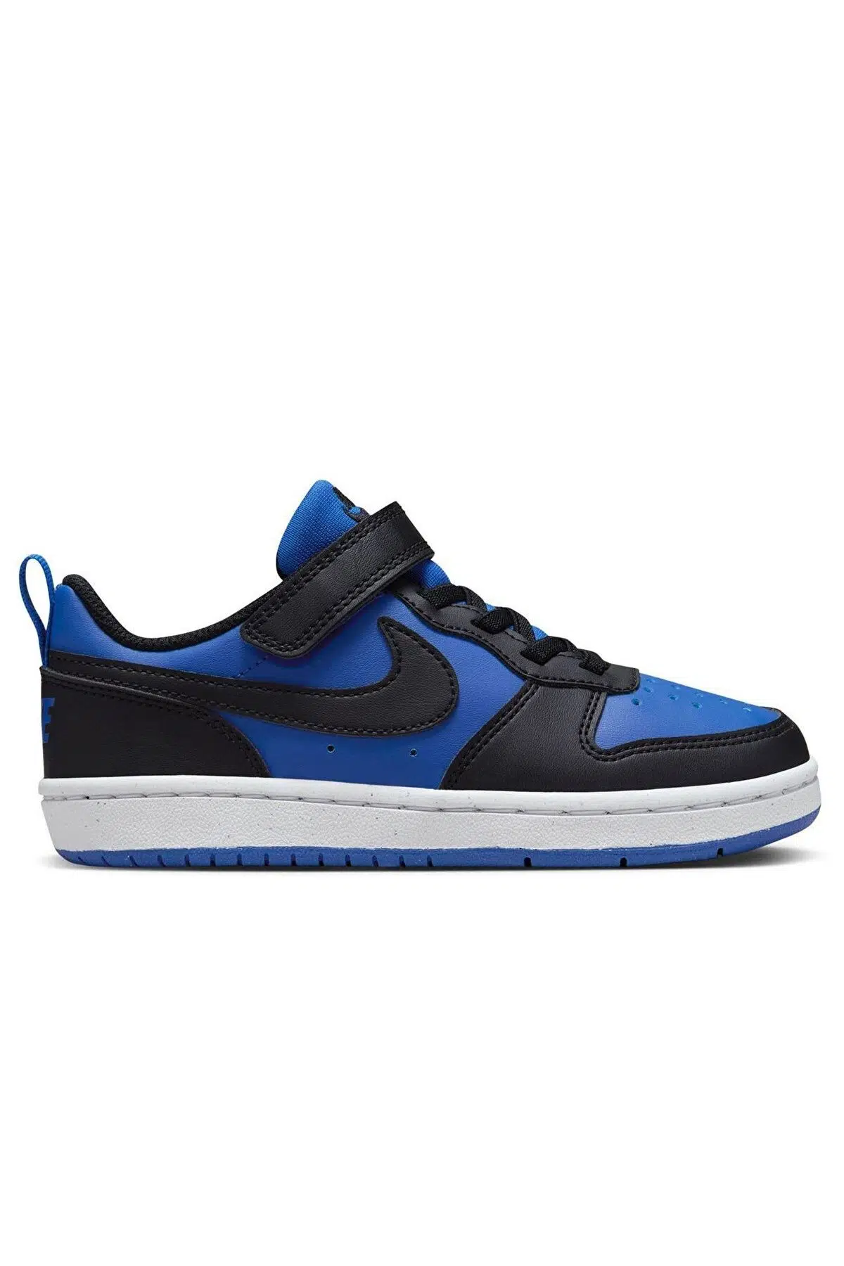 Nike Court Borough Low Recraft Kids Sneaker Lastik Bağcıklı Cırtlı Günlük Spor Ayakkabı Lacivert