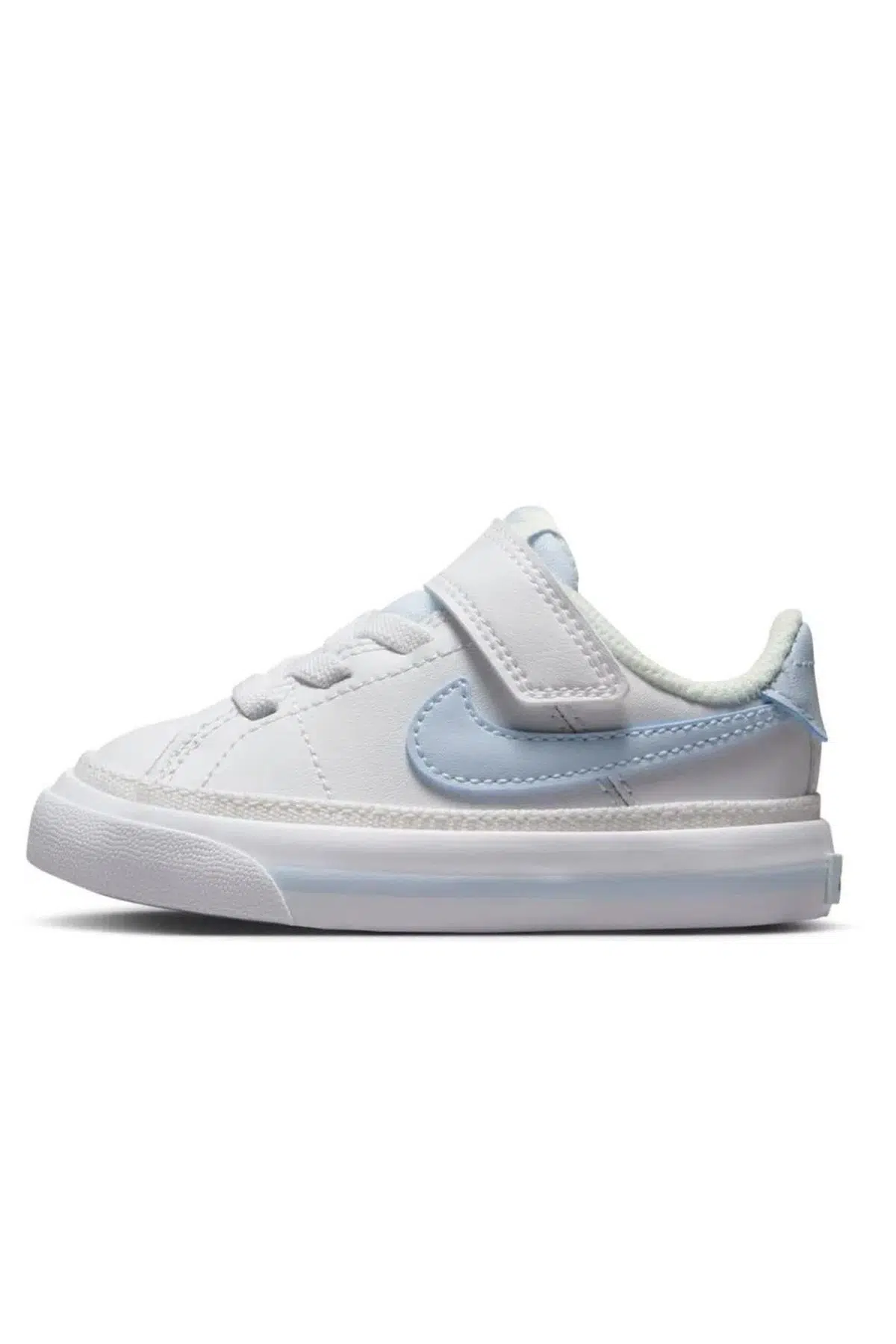 Nike Court Legacy TDV Leather Kids Sneaker Hakiki Deri Günlük Çocuk Spor Ayakkabı Beyaz