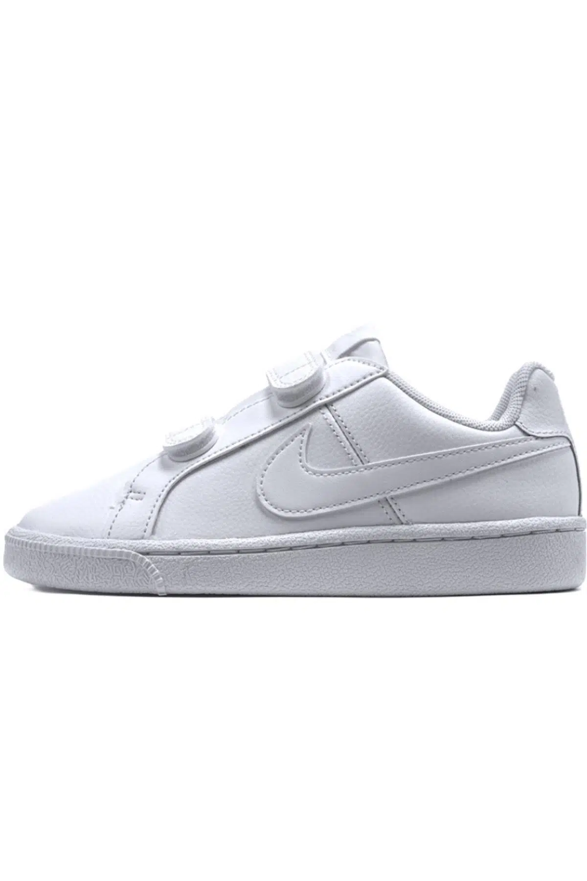 Nike Court Royale Leather Sneaker Hakiki Deri Bantlı Çırtlı Unisex Çocuk Spor Ayakkabı Beyaz