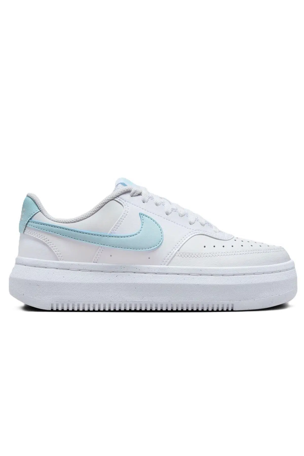 Nike Court Vision Alta Leather White Sneaker Hakiki Deri Kadın Günlük Spor Ayakkabı Beyaz