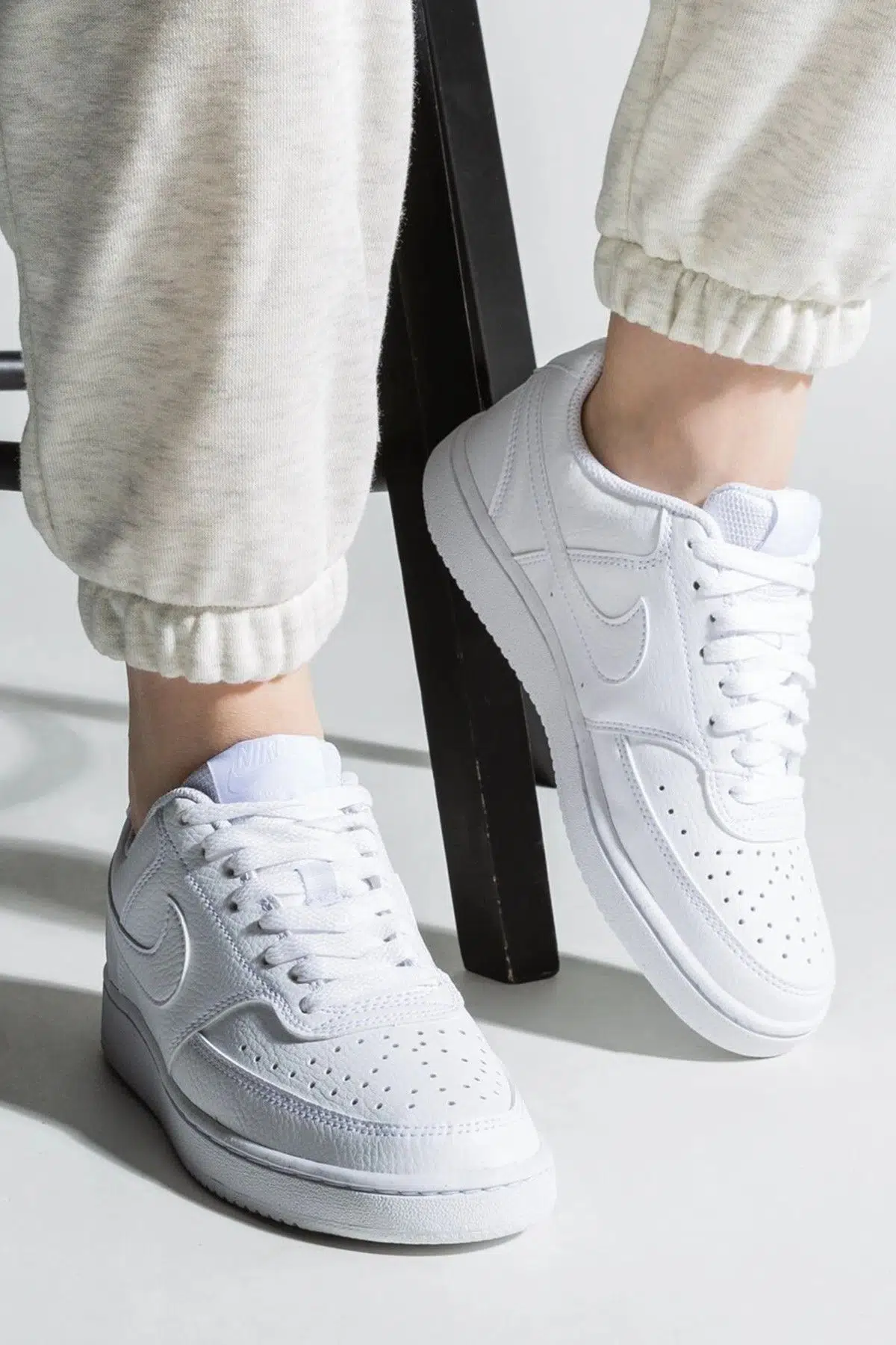 Nike Court Vision Lo NN Womens Sneaker Kadın Günlük Spor Ayakkabı Beyaz