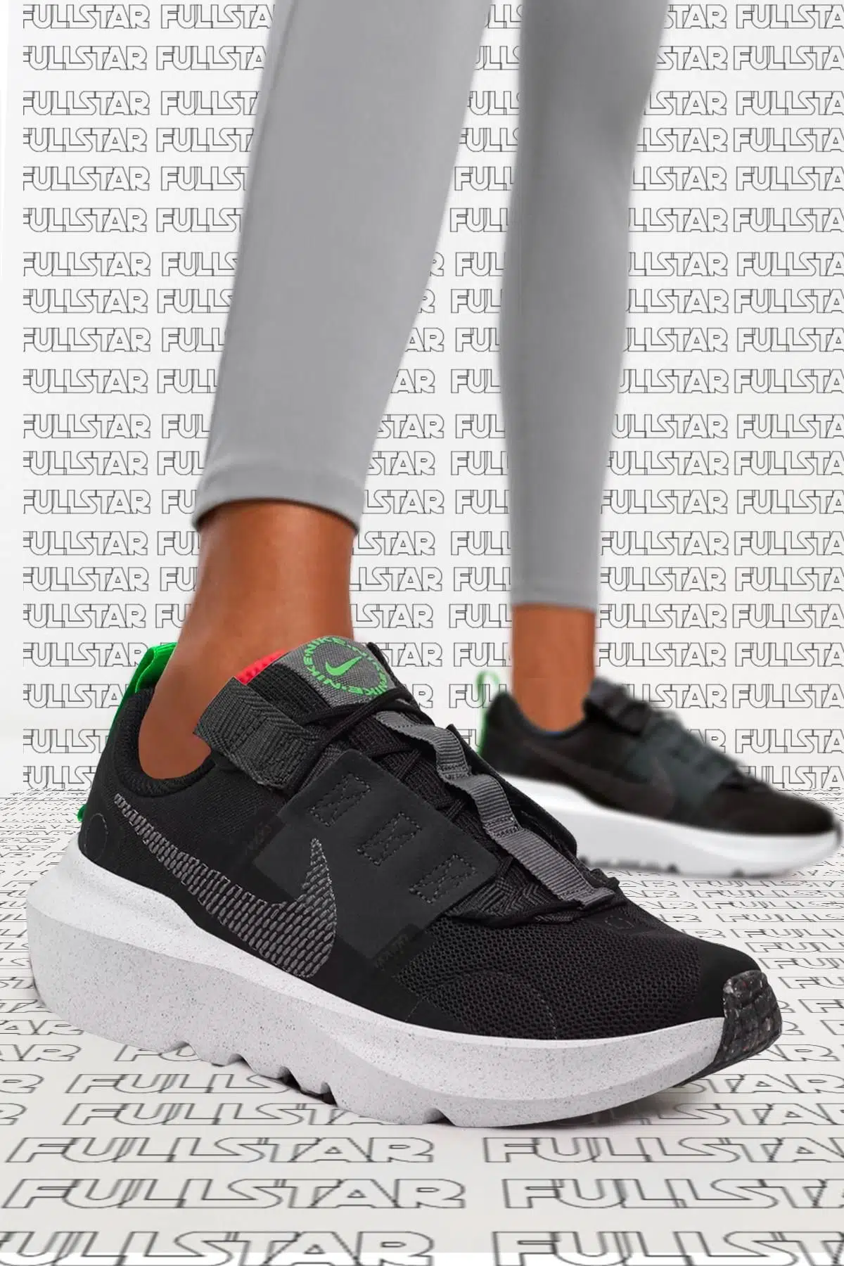 Nike Crater impact G. S. Unisex Sneaker Günlük Spor Ayakkabı Siyah