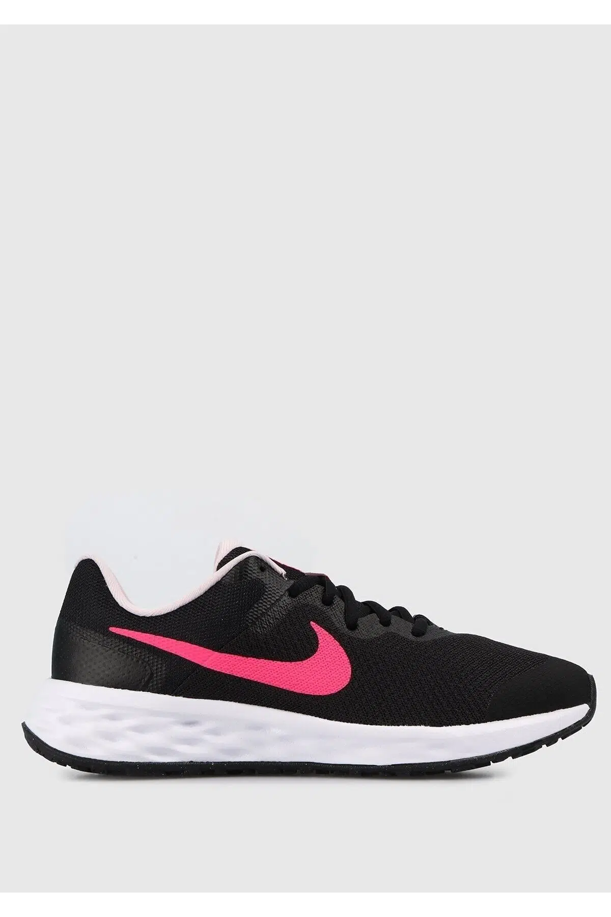 Nike Revolution 6 G. S. Walk Running Shoes Yürüyüş Koşu Ayakkabısı Siyah Pembe