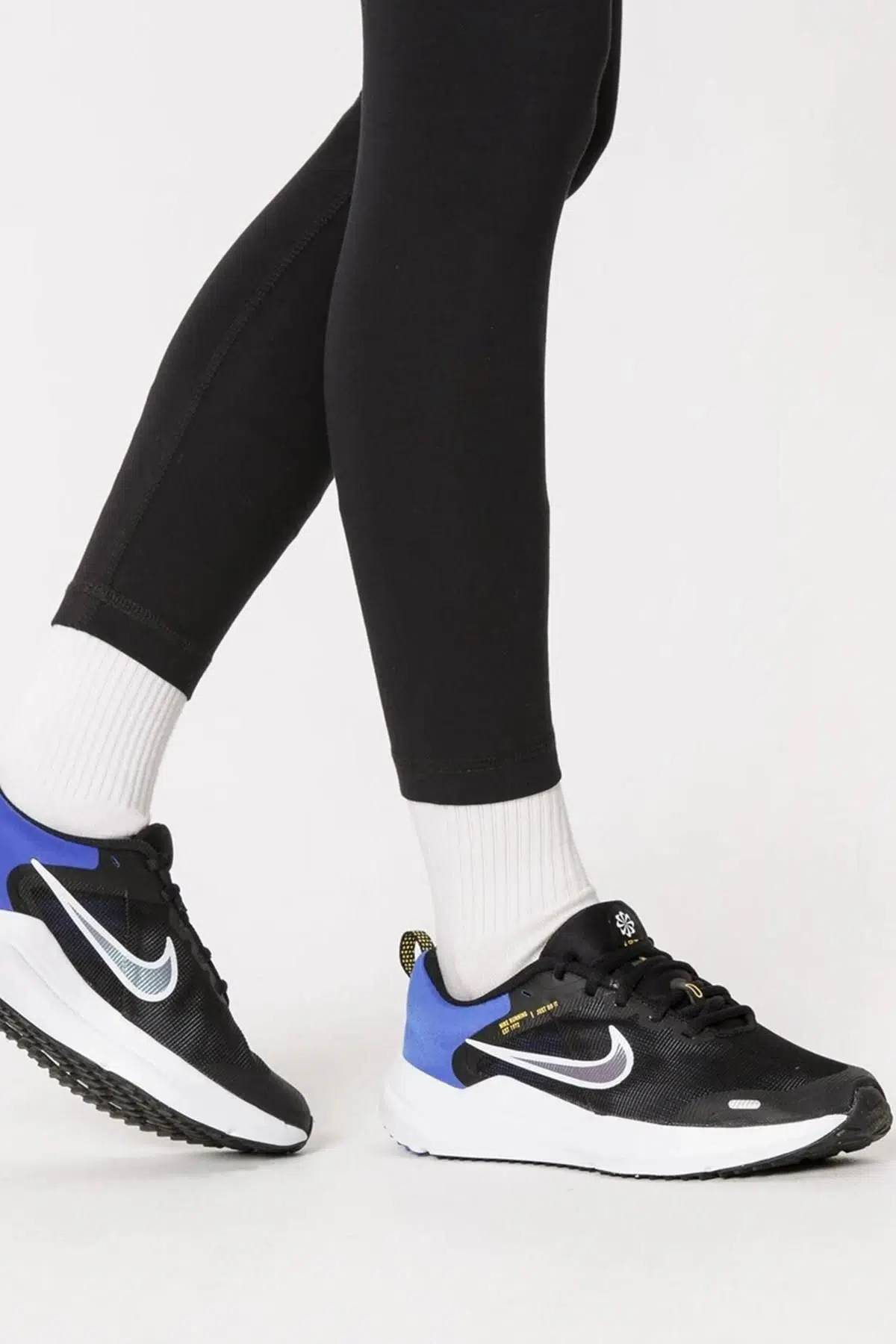 Nike Downshifter 12 NN Running Black Blue Yürüyüş Koşu Ayakkabısı Siyah Mavi