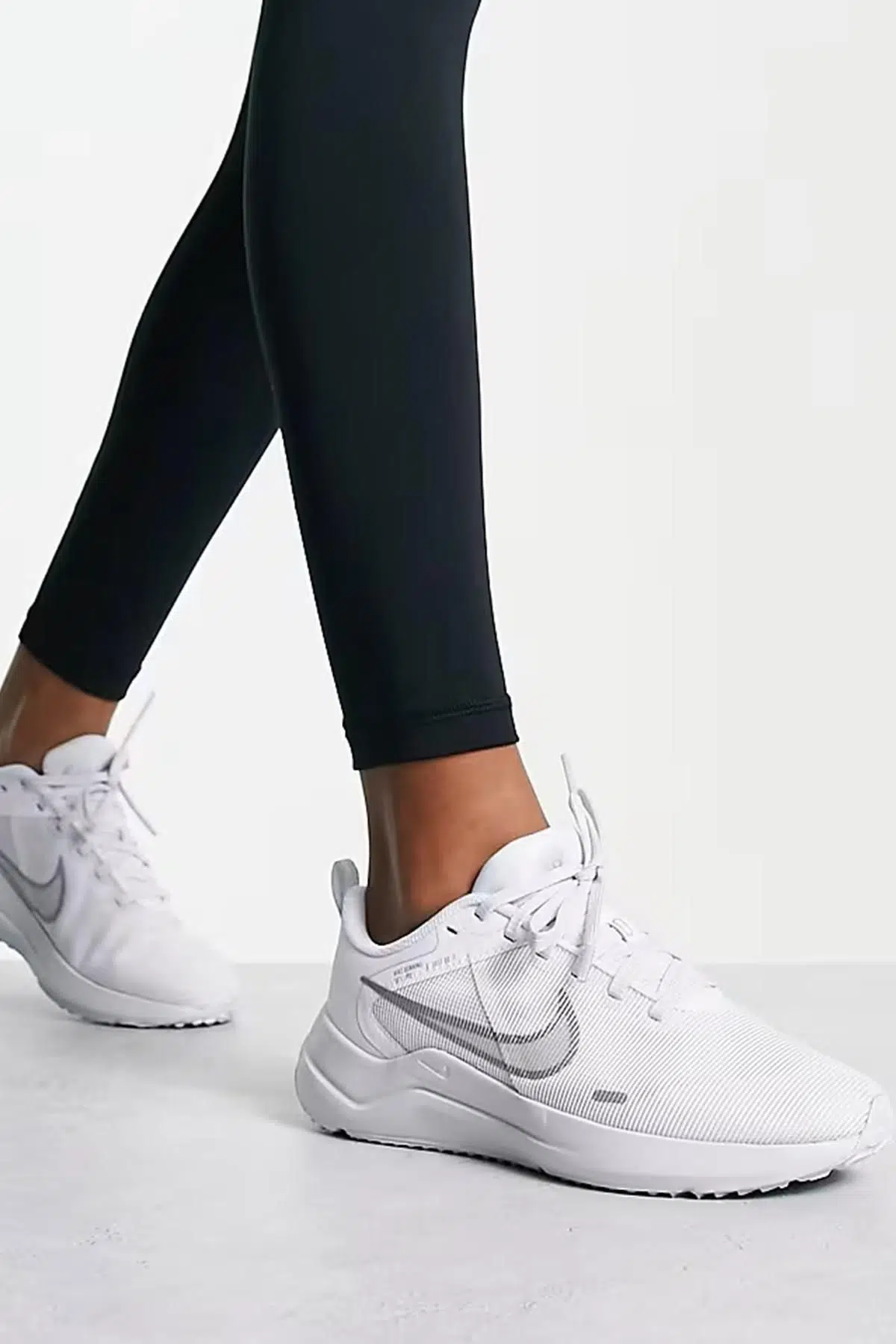 Nike Downshifter 12 Walk Run Shoes White Unisex Yürüyüş Koşu Ayakkabısı Beyaz