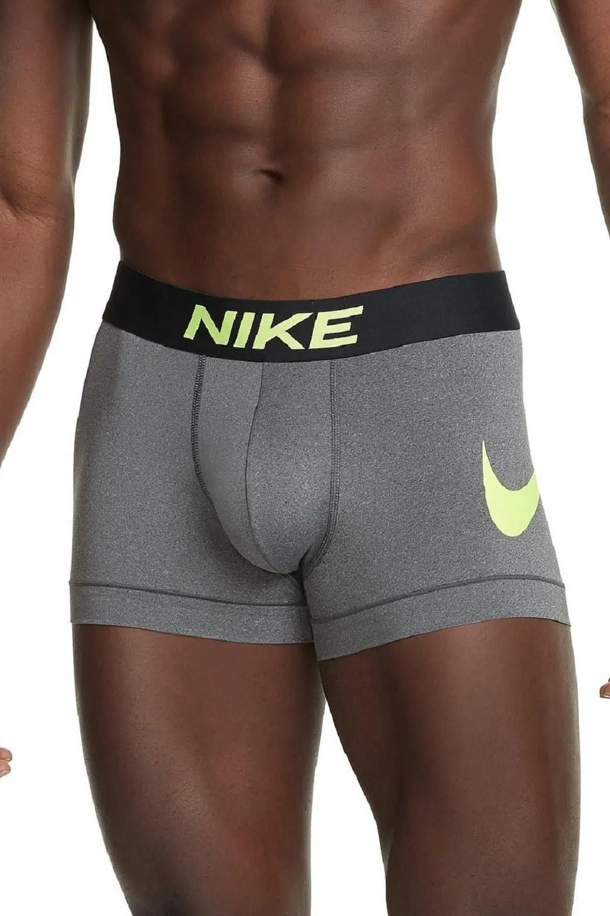 Nike Dri-Fit Essential Micro Kısa Boxer Gri