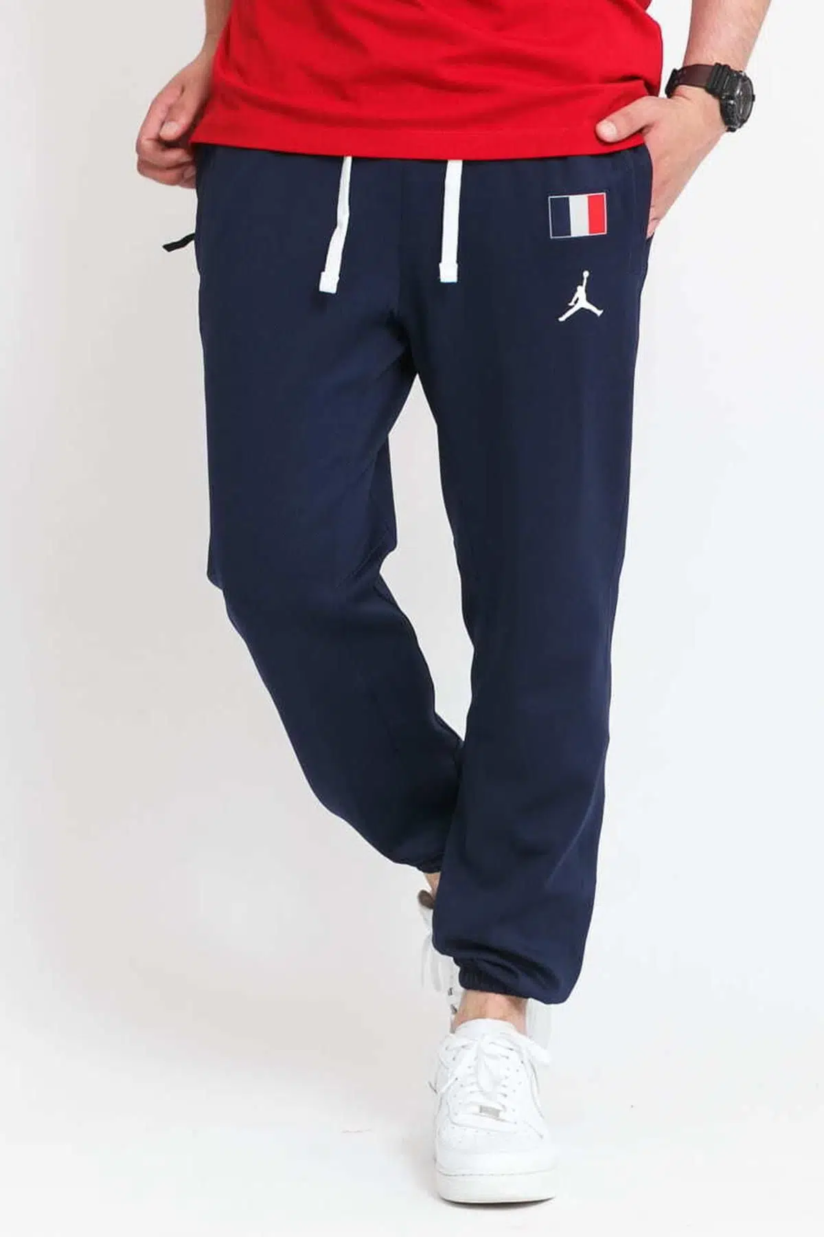 Nike Jordan France Dri Fit Therma Flex Pant Erkek Eşofman Altı Lacivert