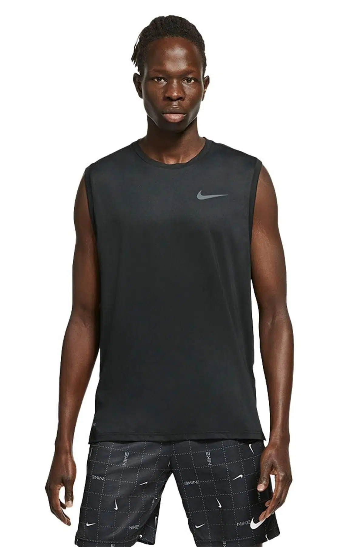 Nike Dri Fit Men Sports Tank Top Black Erkek Spor Atlet Siyah