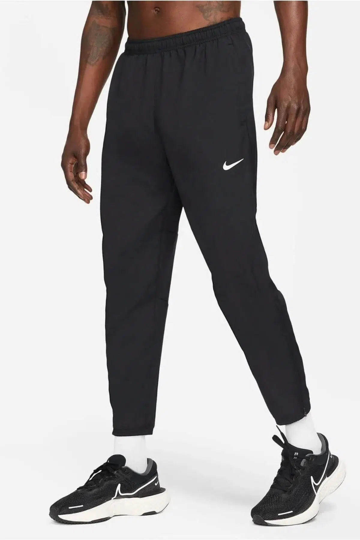 Nike Dri Fit Running Walk Pant Black Yürüyüş Koşu Pantolonu Eşofman Altı Siyah