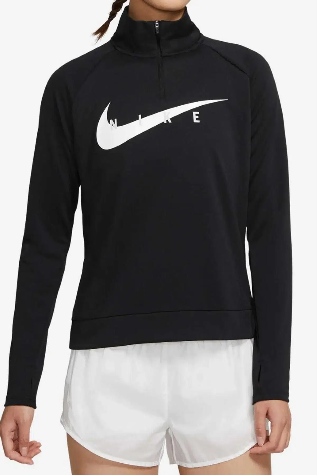 Nike Dri-Fit Swoosh Running Half-Zip Sweatshirt Yarım Fermuar Antreman Üstü 