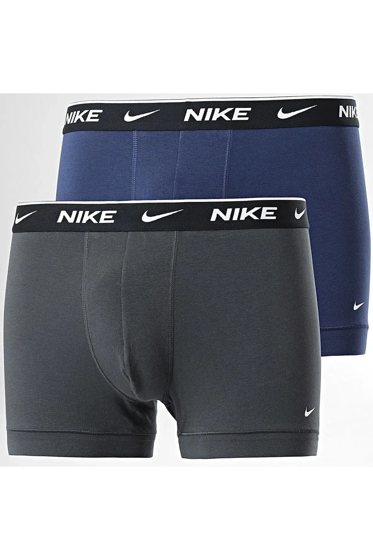 Nike Dri Fit Ultra Stretch 2 Pack Micro 2 li Paket Kısa Boxer Antrasit Lacivert