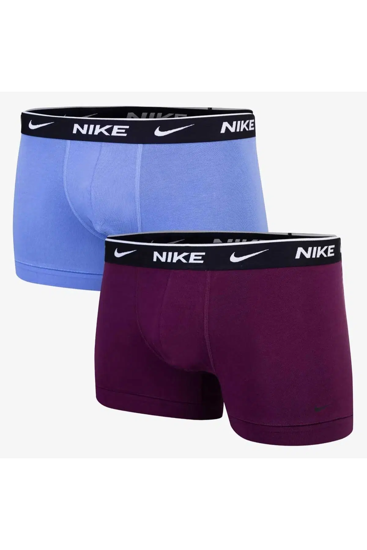 Nike Dri Fit Ultra Stretch 2 Pack Micro 2 li Paket Kısa Boxer Mavi Mor