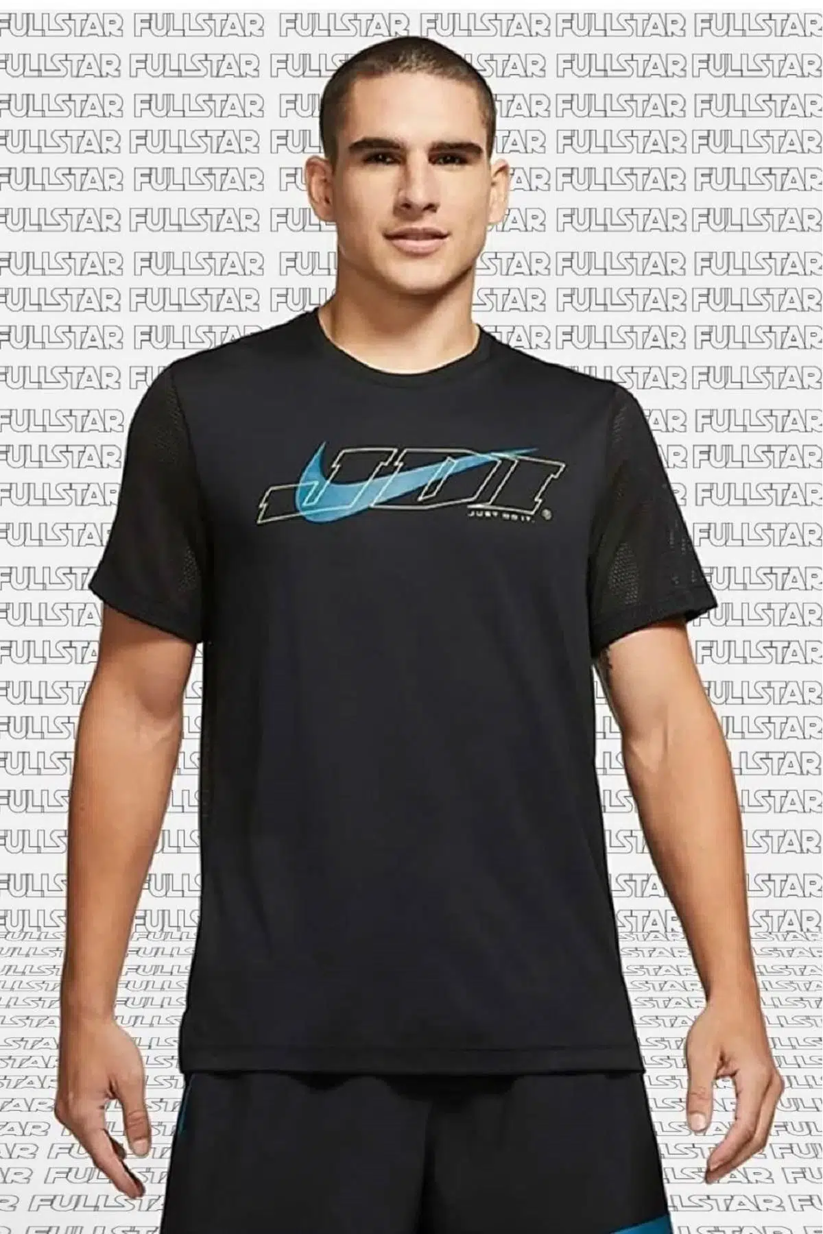 Nike J. D. I. Dri Fit Walk Run Tee Full Air Panel Hafif Spor Tişörtü