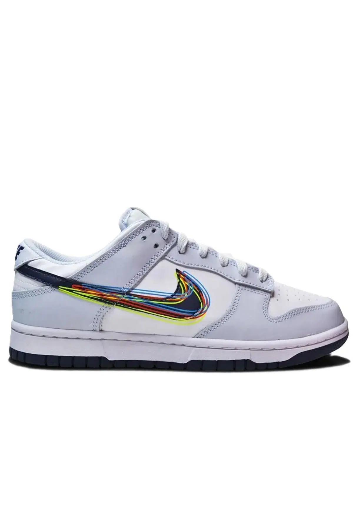 Nike Dunk Low Leather Unisex Sneaker Hakiki Deri Beyaz Spor Ayakkabı